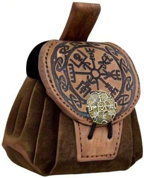 Renaissance Embossed Belt Pouch