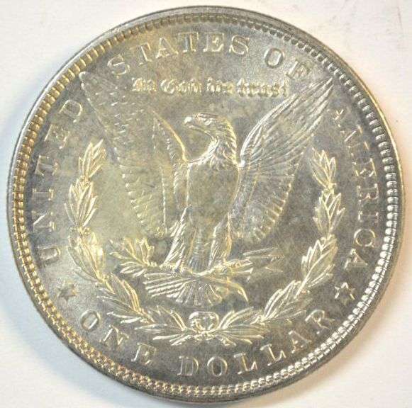 Fully struck virtual Gem BU 1903-P Morgan Silver Dollar