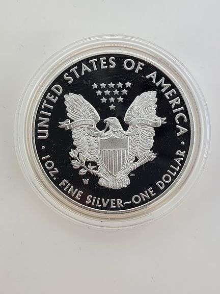 2016-W Proof American Silver Eagle, OGP