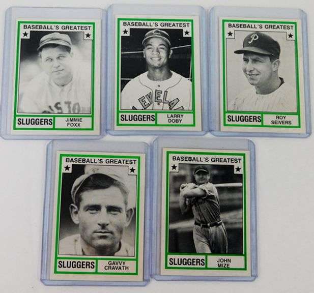 9 Baseball Greatest Sluggers Cards