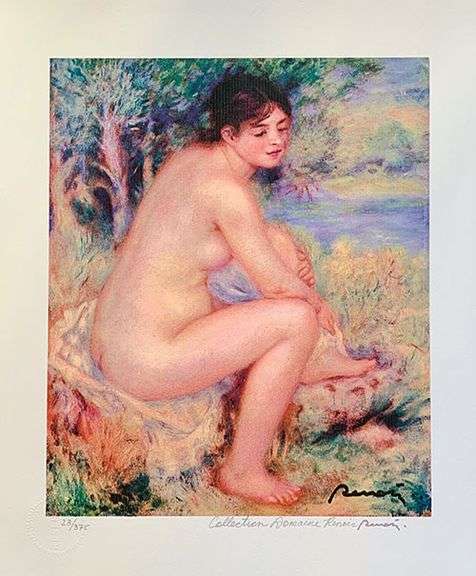 Pierre Auguste Renoir, Nude Bather
