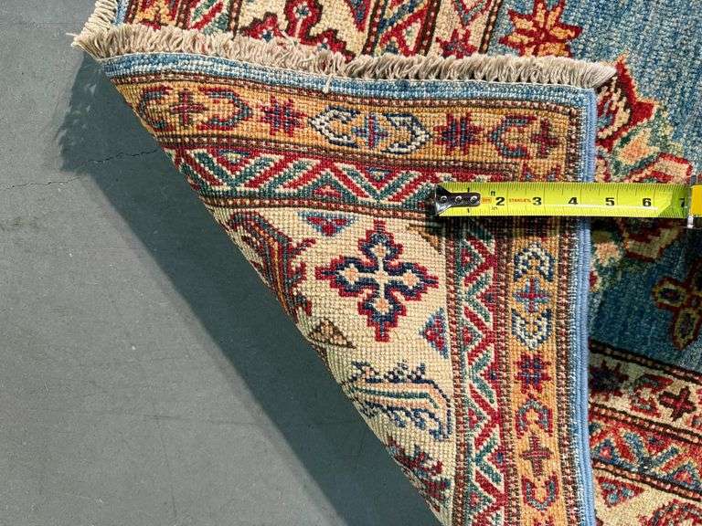 Fine Super Kazak Rug 4.1x6.1