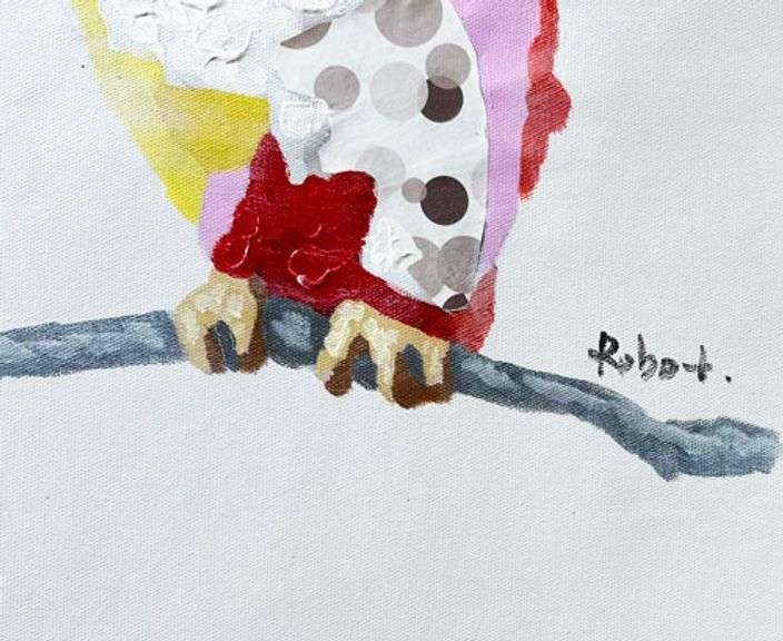 VERY NICE UNIQUE OIL PAINTING ON CANVAS