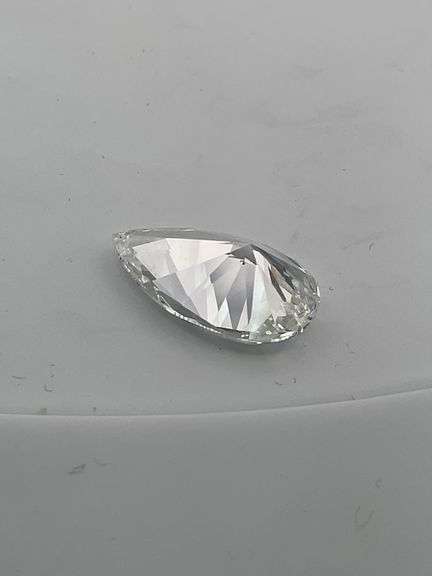 6.00 CARATS LOOSE DIAMOND-PEAR SHAPE . CERTIFIED BY I.G.I