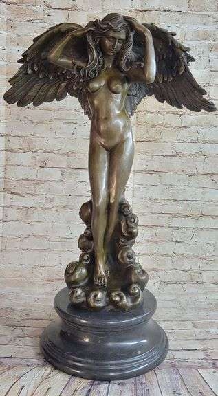 Descending Night Bronze Sculptor