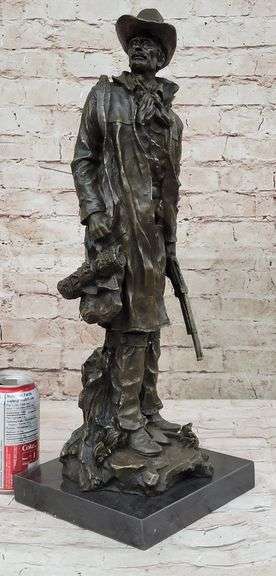 Wyatt Earp American Western Bronze Sculpture
