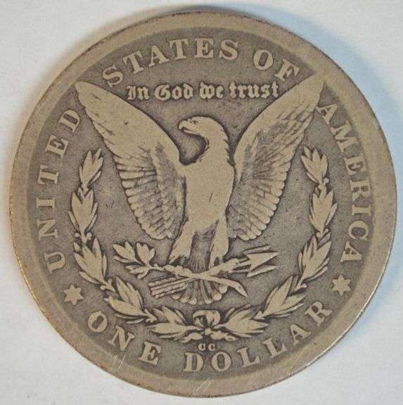 Key 1878-CC Morgan Silver Dollar in nice circ