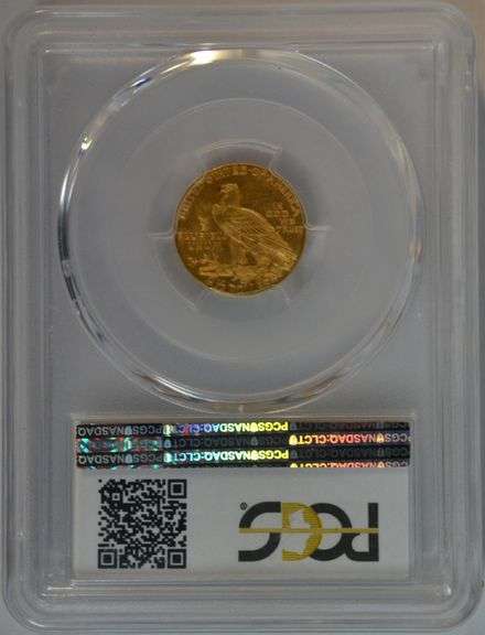 1926 $2.50 Indian Head Quarter Eagle Gold Coin – PCGS MS64+ CAC