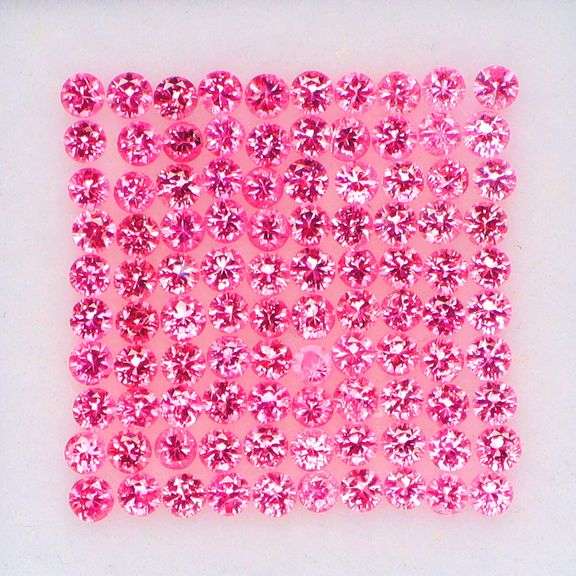 Jewelers special! 1.57ct set of diamond cut Burmese Spinels!