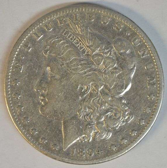 Better date upper end 1894-S Morgan Silver Dollar
