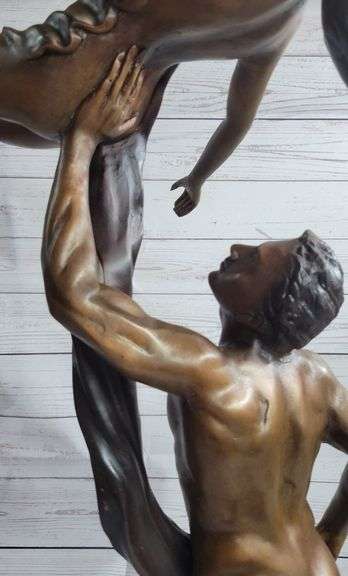 Poised Dancer Ballerina Bronze Sculpture