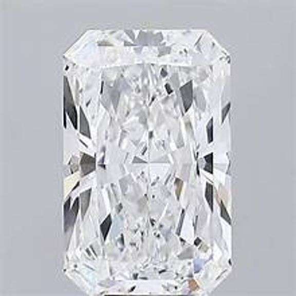 Unbelievable Certified Cut Corner Rectangular Modified Brilliant Cut Lab Diamond - 4.69 Carats