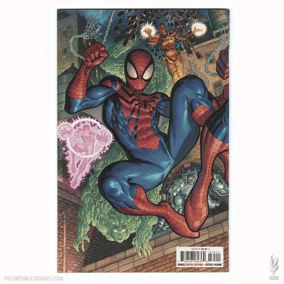 Amazing Spider Comic Book Signed by Arthur Adams NM Condition