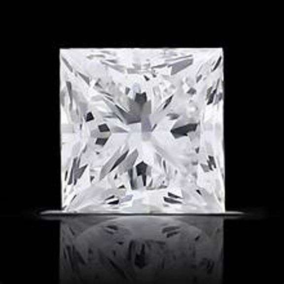 Very Fine Certified Princess Cut Lab Diamond - 5.5 Carats