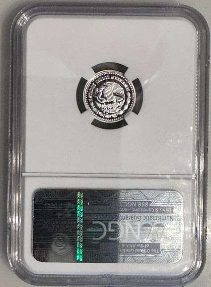 2010 Mo Mexico 1/20 Onza Silver Libertad Proof – NGC PF69 Ultra Cameo