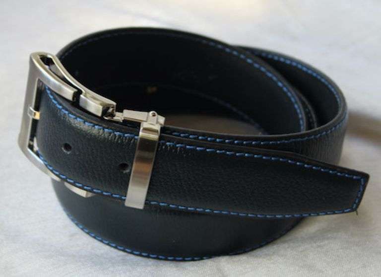 Classy Fine Quality Leather Belt, Made In Italy