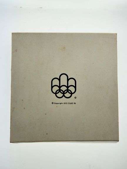 1976 Canadian Olympics Sterling Silver 4 Coin Set