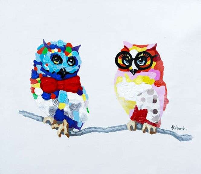 VERY NICE UNIQUE OIL PAINTING ON CANVAS