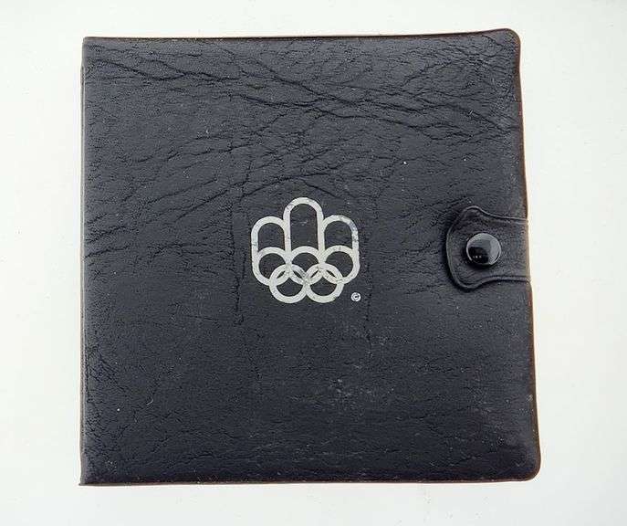 1976 Canadian Olympics Sterling Silver 4 Coin Set