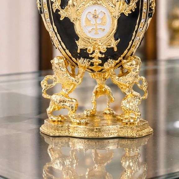 Coronation Egg with Swarovski Crystals Collectible