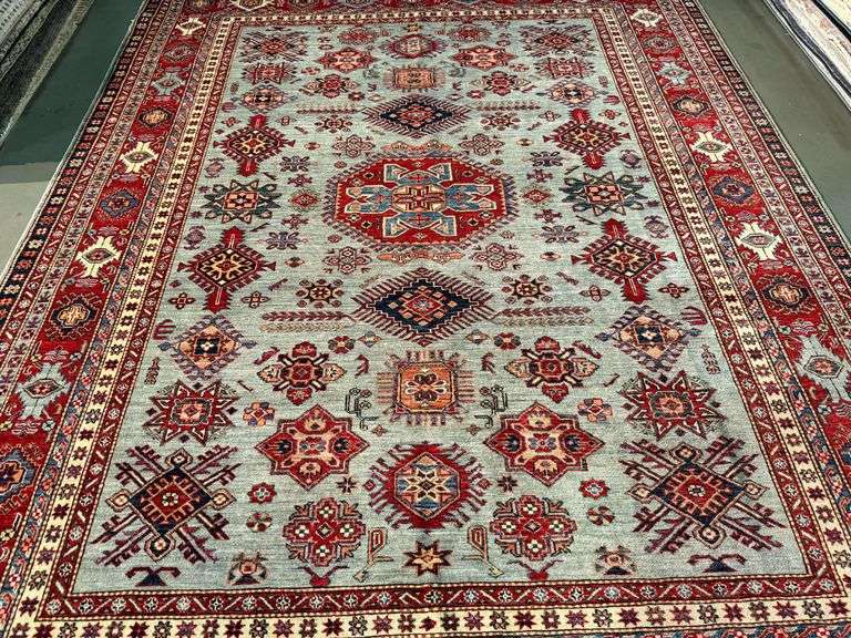 Magnificent Super Kazak Rug 8.1x10.4