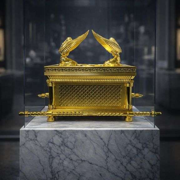 Ark of the Covenant Model Gold-Plated