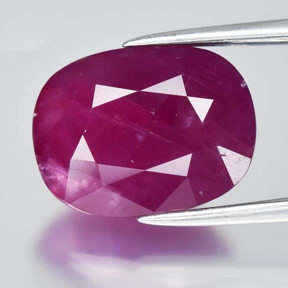 Gorgeous 6.01ct deep violet red UNTREATED Winza Ruby!