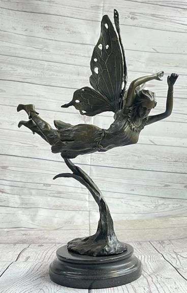 Angel Fairy Bronze Sculpture Mythical Statue