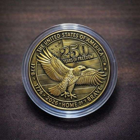 USA 250th Anniversary Coin