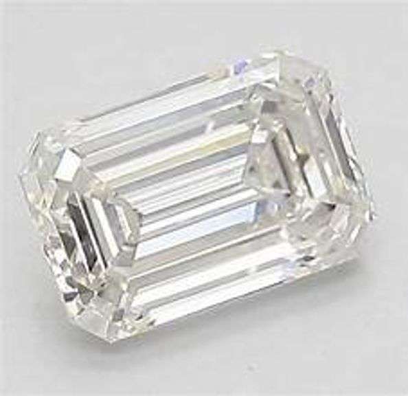 6.08 Carats Remarkable Certified Emerald Cut Lab Diamond