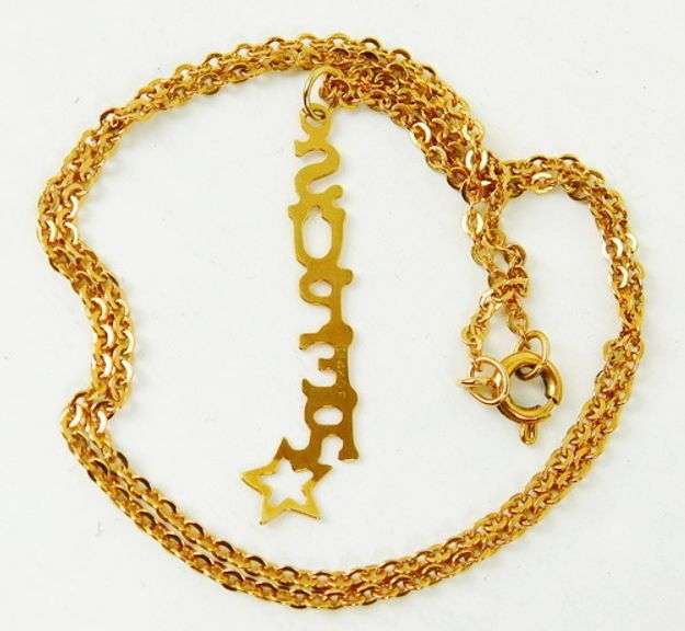 14K Gold Filled Super Star Necklace
