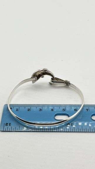 925 Sterling Silver Dolphin Bracelet