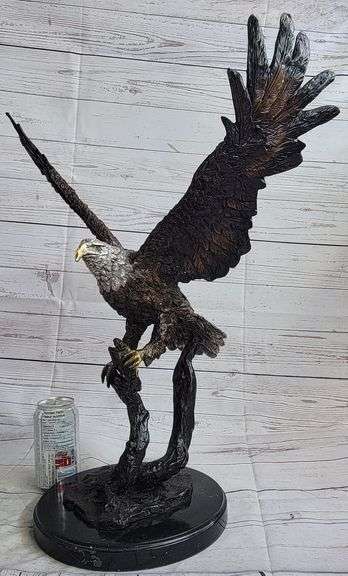 Stunning Eagle Bronze Statue