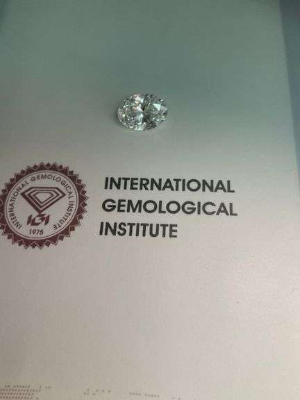 I.G.I CERTIFIED 3.50 CARAT OVAL CUT LOOSE DIAMOND