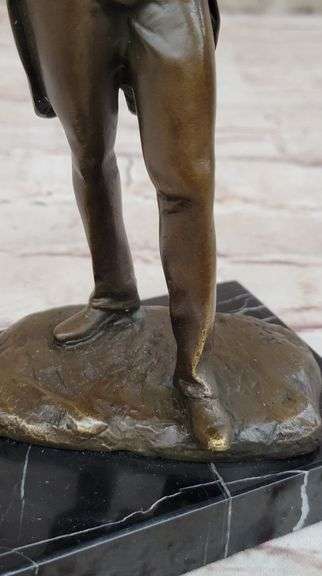 Johann Strauss playing the Violin Bronze Sculpture