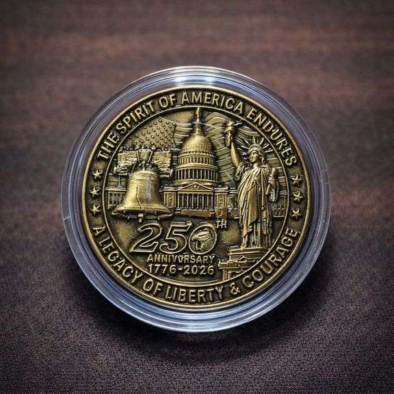 USA 250th Anniversary Coin