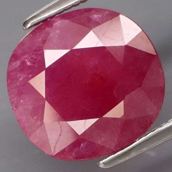 Real 5.66ct pinkish red Ruby -Heated only!!!
