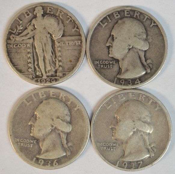 4 Better Date Standing & Washington Quarters