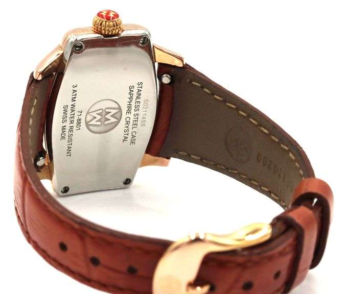 Michelle Retro Coquette watch with diamonds