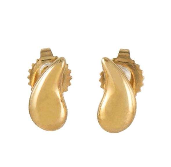 Tiffany & Co. Elsa Peretti Comma Stud Earrings in 18K