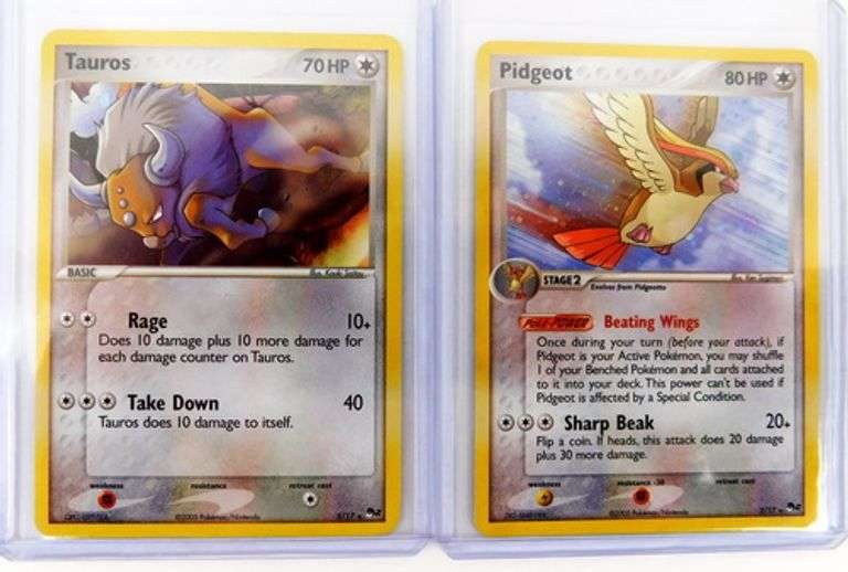 2 Pokémon 2005 Cards