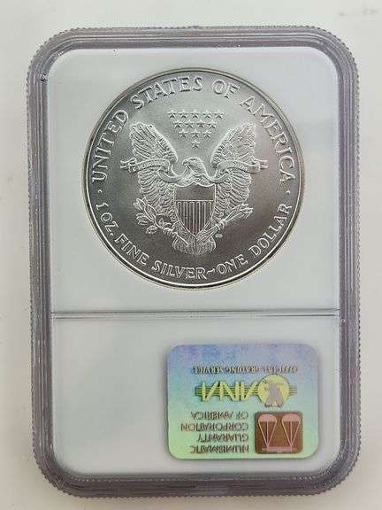 2003 American Silver Eagle, NGC MS69