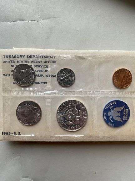 1965 1968-1974 US Mint Sets.