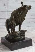 Bull Money wealth Bronze Figure