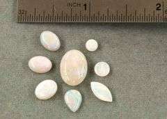 Colorful Natural Opals - 8 Pc. Lot