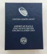 2013-W Burnished American Silver Eagle, OGP