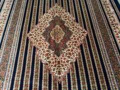 Fine Luxury Silk Rug 4.9x7.6