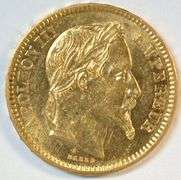 Flashy Prooflike 1866-A France Napoleon 20 Francs Gold Piece