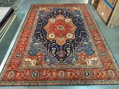 Stunning Fine Serapi Rug 10x13.9