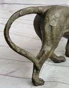 Animal Edition Leopard Bronze Sculpture